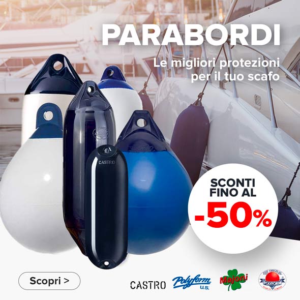 Parabordi barca Promozione Sconto 50