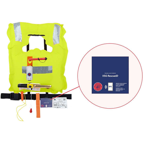 Airbag Smart Salvagente Autogonfiabile con luce automatica