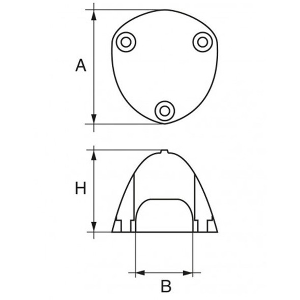 Anodo per Max Prop F-MAX-1