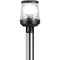 Asta luminosa Aerodinamics LED 360° abbattibile 60 cm - Nera