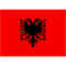 Bandiera Albania Pesante cm 20 x 30