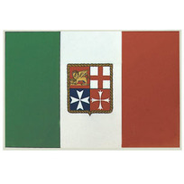 Bandiera autoadesiva Italia cm 11x16
