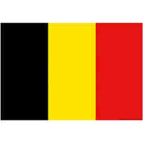 Bandiera Belgio Pesante