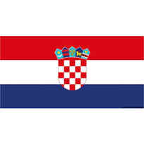 Bandiera Croazia Pesante cm 30 x 45
