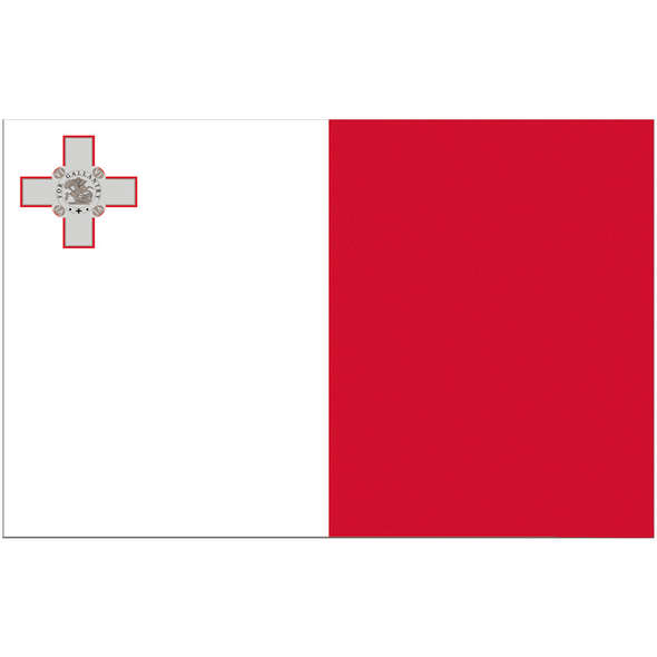 Bandiera Malta Pesante cm 30 x 45