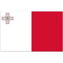 Bandiera Malta Pesante cm 30 x 45