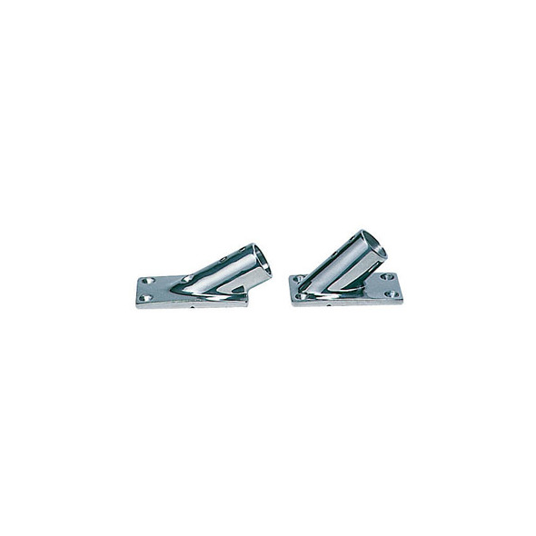 Sgehai 2 supporti per canna da pesca, in acciaio inox, regolabile