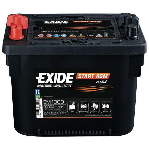 Batteria Exide Maxxima EM1000