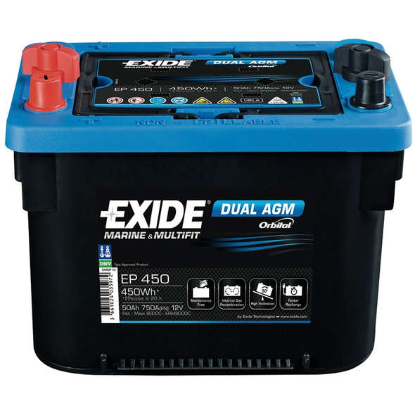 Batteria Exide Maxxima EP450 50Ah