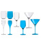Beach Line Bicchiere Party Azzurro