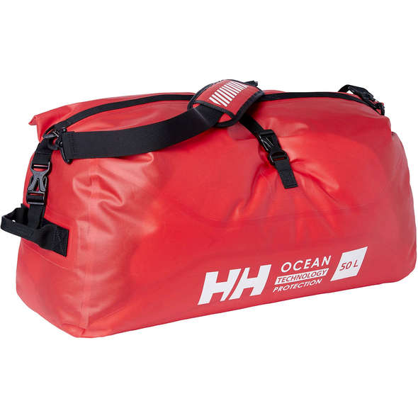 Borsa Helly Hansen Offshore Waterproof Duffel bag - Alert red - 50 lt.
