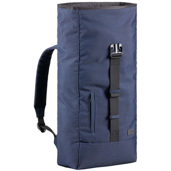 Borsa Musto in tela con chiusura arrotolabile - Navy