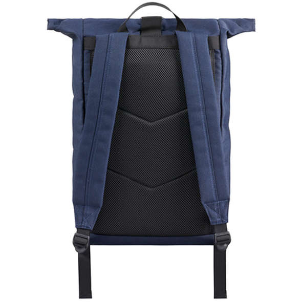 Borsa Musto in tela con chiusura arrotolabile - Navy