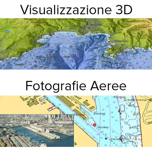 C-Map Cartografia 4D Coste Tirreniche e Isole SD/micro SD