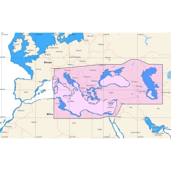 C-Map Cartografia Reveal Europa Est SD/micro SD