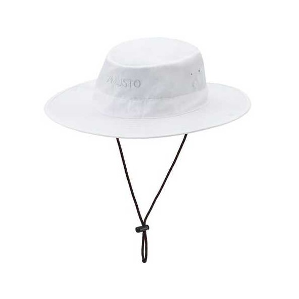 Cappello a Tesa Larga Musto Fast Dry - Bianco