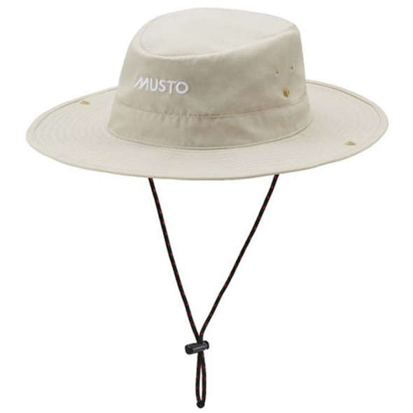 Cappello a Tesa Larga Musto Fast Dry - Light Stone 
