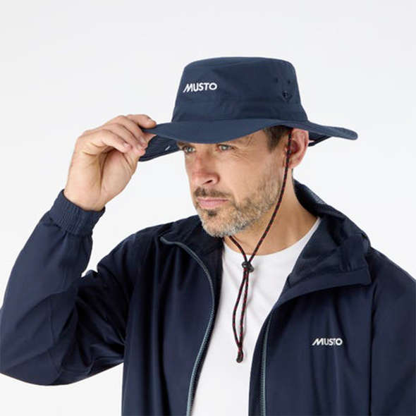Cappello a Tesa Larga Musto Fast Dry - Navy