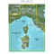 Carta Garmin Bluechart G3 HD Vision Small - Mar Ligure, Corsica e Sardegna