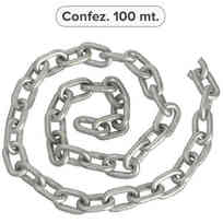 Catena ancora calibrata zincata 12 mm - 100 m
