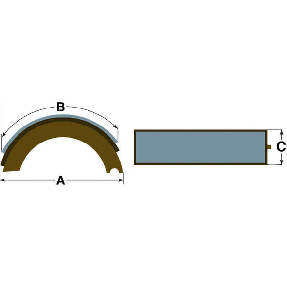 Ceppi Freno Compatibili AL-KO 1635-1636-1636G-1637