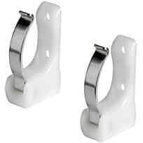 Clip a molla per fissaggio ganci d'accosto