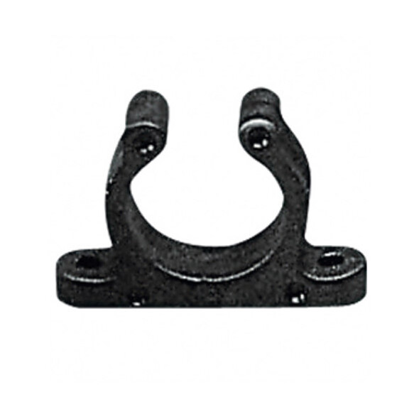 Clip ferma remi nero - 20 mm