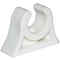 Clip santoprene bianca - 25/26 mm