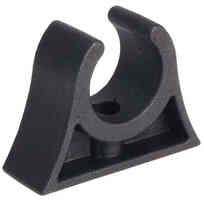 Clip santoprene nera - 22/24 mm