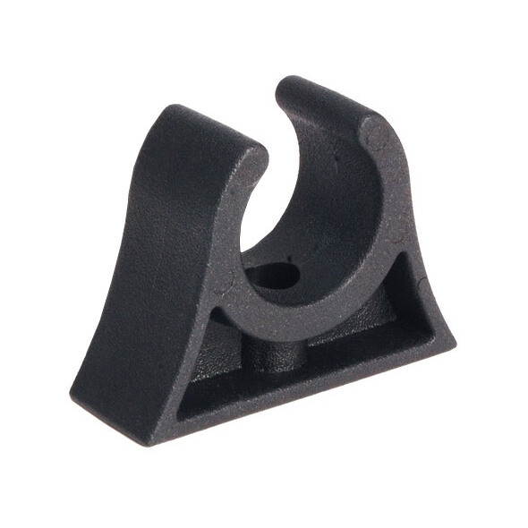 Clip santoprene nera - 28/30 mm