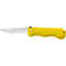 Coltello pesca Inox temperino P01 - Giallo