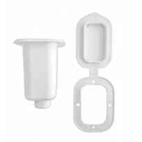 Contenitore porta doccetta in PVC - 125 x 97 mm