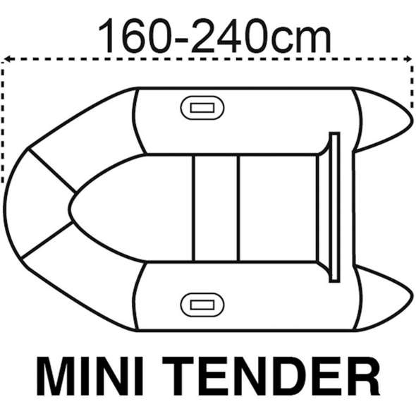Covy Line Telo copri gommone e mini tender 160/240 cm