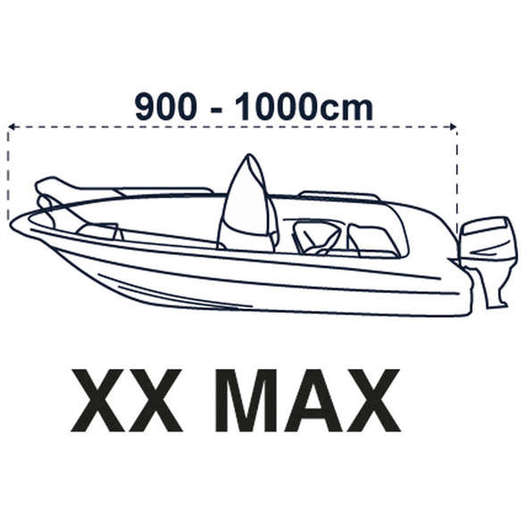 Covy Lux telo copri barca anti-condensa 950/1000 cm