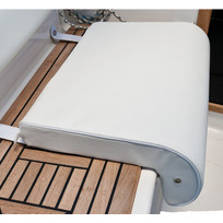 Cuscino di Seduta per Barca in Memory Foam in Cotone con Ventose 