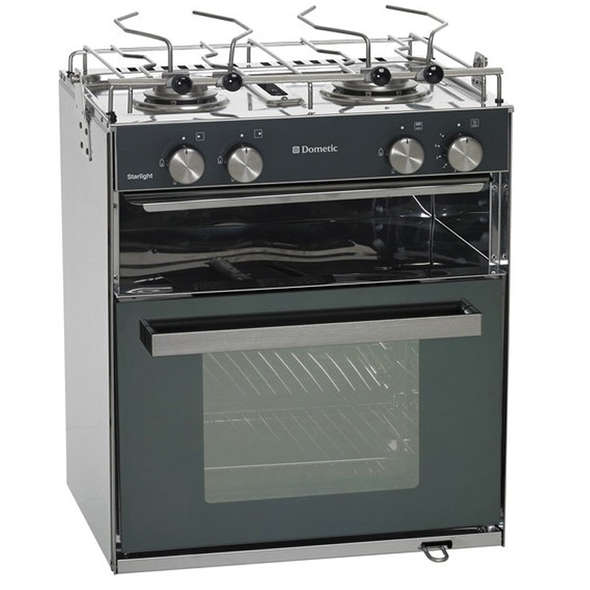 Dometic Cucina con forno a gas Smev Starlight Slim 2 fuochi