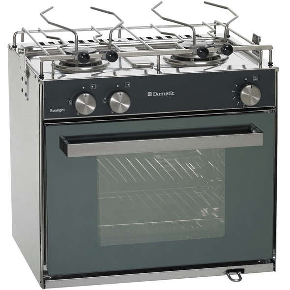 Dometic Cucina con forno a gas Smev Sunlight Slim 2 fuochi