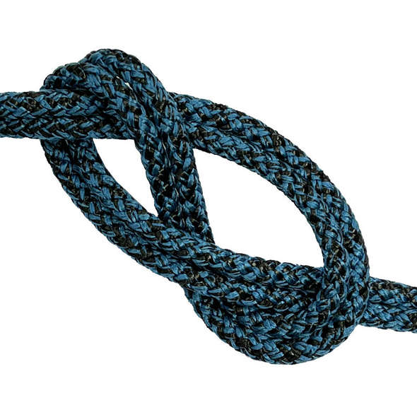 Doppia treccia Gottifredi Maffioli Newswift Dyneema DSK78 8 mm - Azzurro