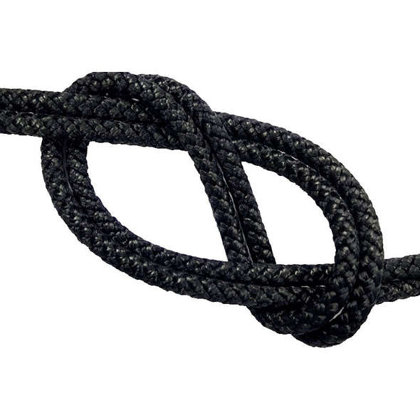 Doppia treccia Gottifredi Maffioli Newswift Dyneema DSK78 8 mm - Nero