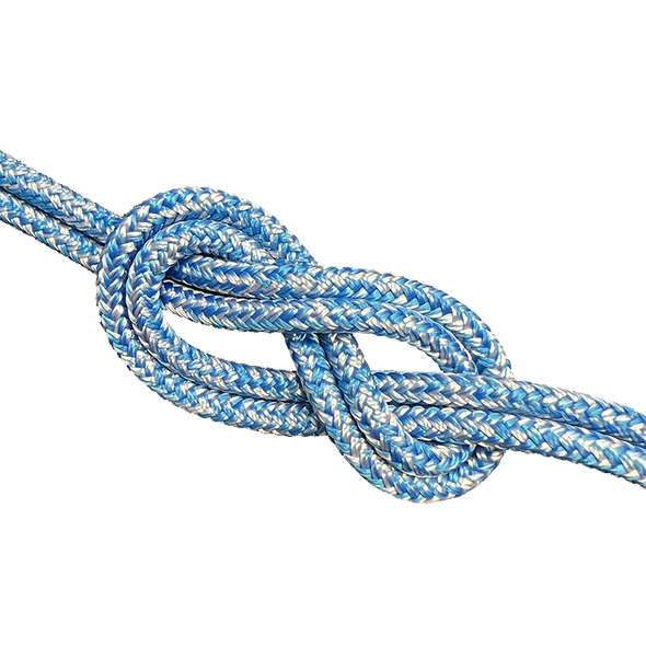 Doppia treccia Gottifredi Maffioli Powersprint78 4 mm - Azzurro