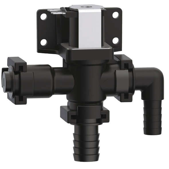 Elettrovalvola ed anti-sifone in tecnopolimero - 12V