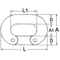 Falsa maglia Inox per catene 12 mm