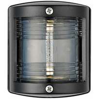 Fanali Classici N12 Per Barche <12m – Faro Di Navigazione Babordo Nero ABS Impermeabile IP66