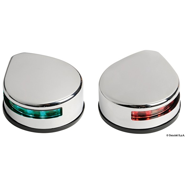 Fanale LED Evoled Inox Rosso + Verde