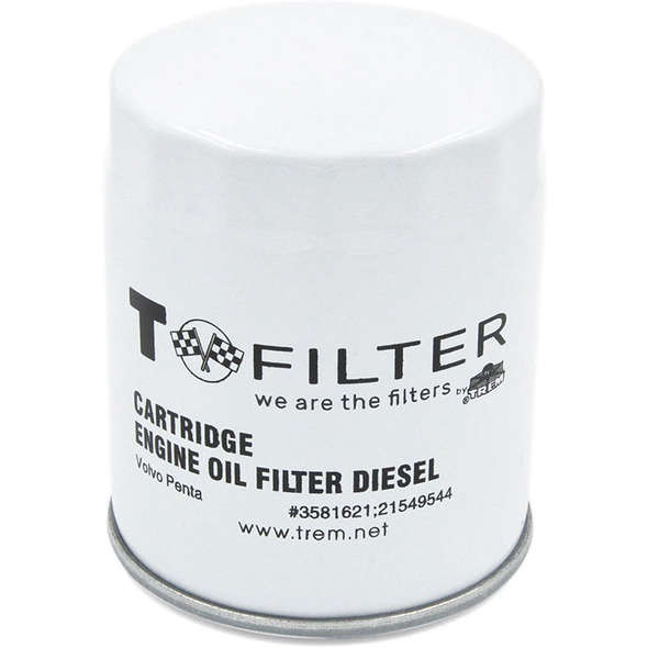 Filtro olio Volvo Penta diesel Tfilter 80x100h mm