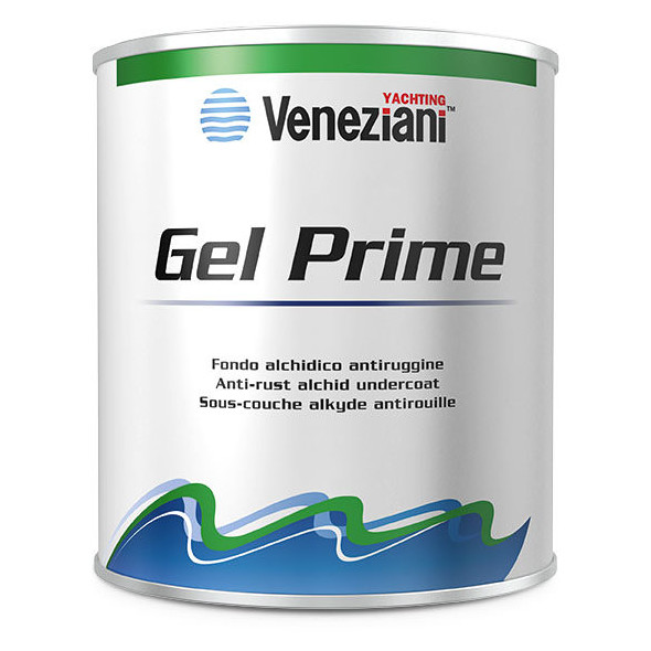 Fondo alchidico antiruggine Veneziani Gel Prime - Bianco 0,75 lt