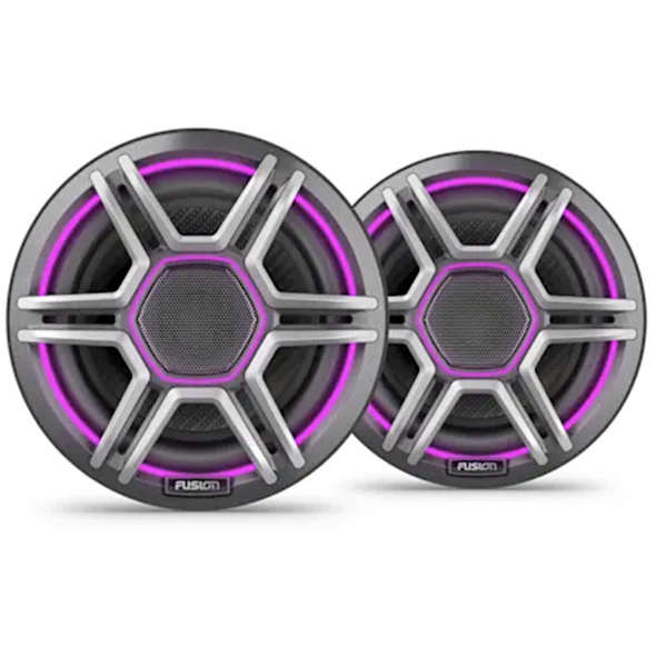 Fusion altoparlanti AP-FL65SPG da 6.5 LED - griglia Sport grigia