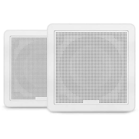 Fusion altoparlanti serie FM FM-F77SW Flush Mount da 7.7 - Quadrati Bianchi
