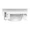 Fusion altoparlanti serie FM FM-F77SW Flush Mount da 7.7 - Quadrati Bianchi