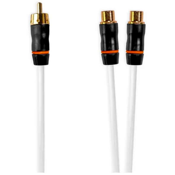 Fusion MS-RCAYF Splitter RCA doppia schermatura - 1 x M - 2 x F